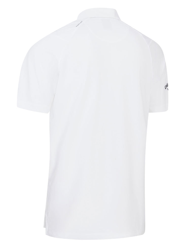 Callaway SwingTech Solid Polo - Bright White | GolfBox